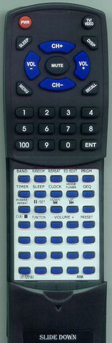 AIWA U0132519U Replacement Remote