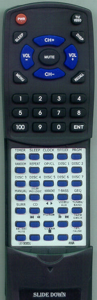 AIWA U0136383U Replacement Remote