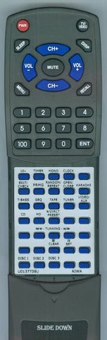 AIWA U0137739U Replacement Remote