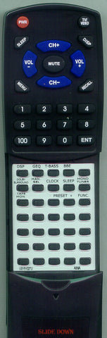 AIWA U-0151-027-U Replacement Remote