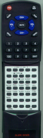 AIWA U-0158-785-U Replacement Remote