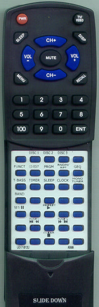 AIWA U-0171-812-U Replacement Remote
