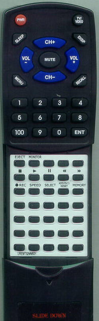 FUNAI TVCR901 Replacement Remote