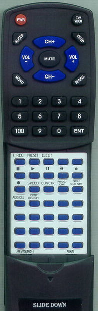FUNAI FT2100A Replacement Remote