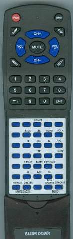 SANYOBM FVM4012 Replacement Remote