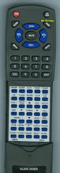 YAMAHA--INSERT RAV232 Replacement Remote