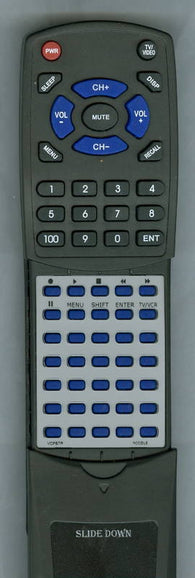 ACCELE VCRT2 Replacement Remote