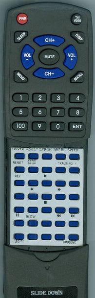 PANASONIC RTVEQ1711 Replacement Remote