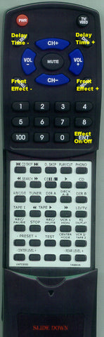 YAMAHA--INSERT RXV660 Replacement Remote