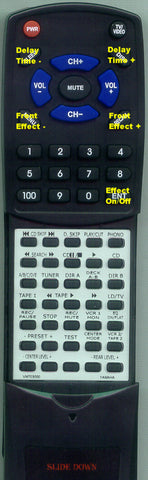 YAMAHA RTVM703000 Replacement Remote
