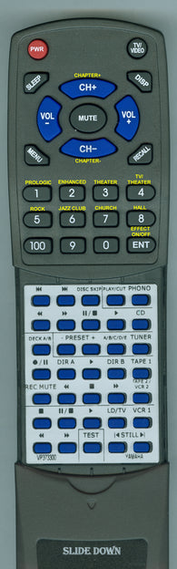 YAMAHA--INSERT RTVP373300 Replacement Remote