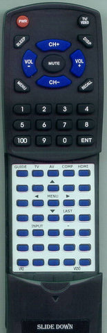 VIZIO 0980-0305-3110 Replacement Remote