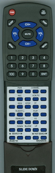 MAGNAVOX VSQS0140 Replacement Remote