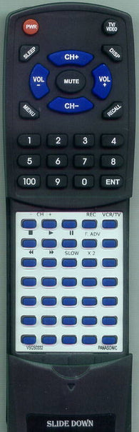 PANASONIC RTVSQS0332 Replacement Remote