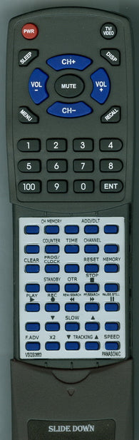 PANASONIC RTVSQS0663 Replacement Remote