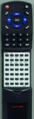 QUASAR VSQS0694 Replacement Remote