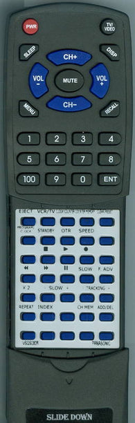 PANASONIC RTVSQS0806 Replacement Remote