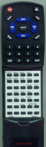 QUASAR RTVSQS0906 Replacement Remote
