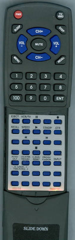 PANASONIC RTVSQS1018 Replacement Remote