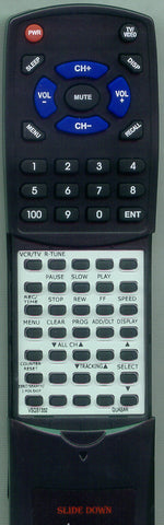 QUASAR RTVSQS1332 Replacement Remote
