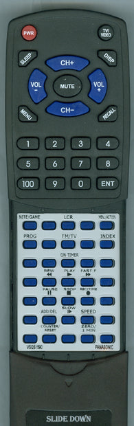 PANASONIC VSQS1590 Replacement Remote