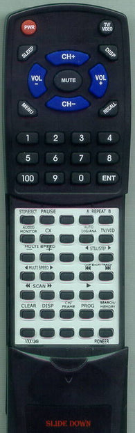 PIONEER VXX1249 Replacement Remote