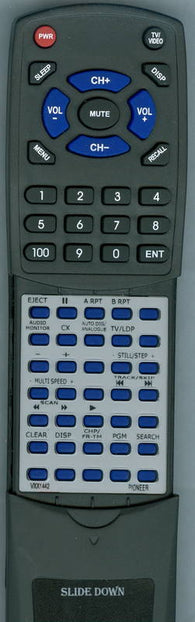 PIONEER VXX1442 Replacement Remote