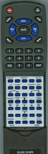 PIONEER CUCLD107 Replacement Remote