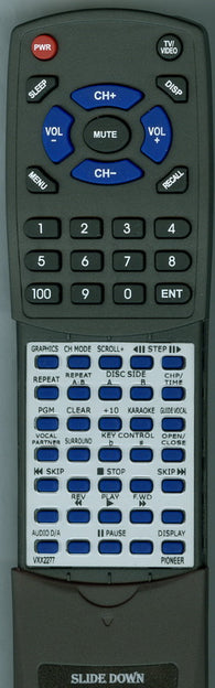 PIONEER VXX2277 Replacement Remote