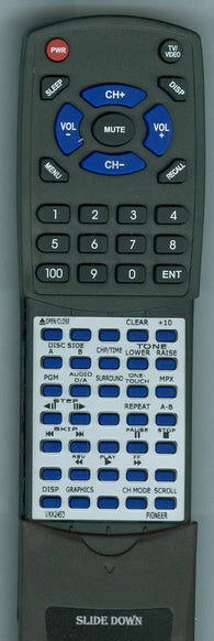 PIONEER VXX2453 Replacement Remote