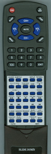 ONKYO RC416DV Replacement Remote