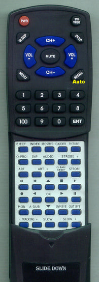 PANASONIC--INSERT VYP7751 Replacement Remote