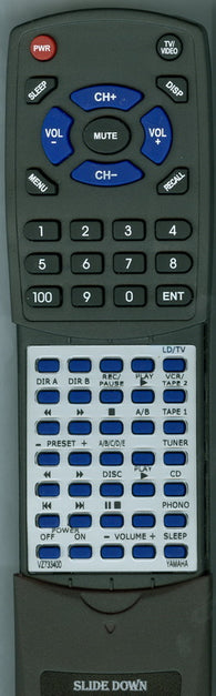 YAMAHA- R7 Replacement Remote