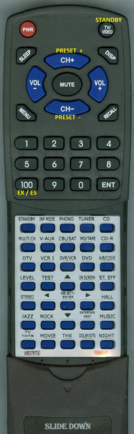 YAMAHA--INSERT RAV239 Replacement Remote