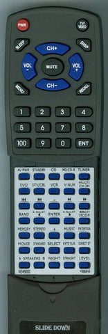 YAMAHA HTR5835 Replacement Remote