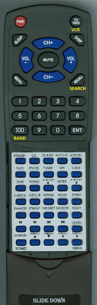YAMAHA--INSERT HTR6060 Replacement Remote
