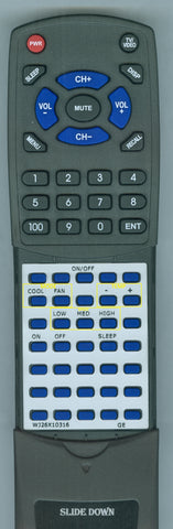GE--INSERT AJCQ06LCDW1 Replacement Remote