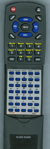 YAMAHA--INSERT WM165100 Replacement Remote