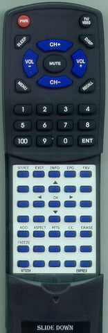 EMPREX RTWT323A Replacement Remote
