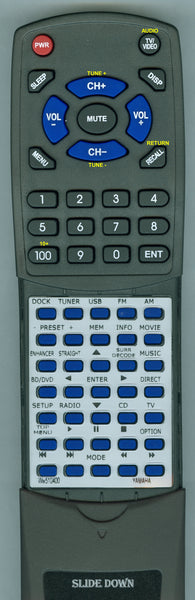 YAMAHA--INSERT HTR4064 Replacement Remote