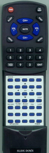 PIONEER XMTH-SZ03156-01 Replacement Remote