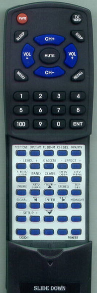 PIONEER VSXD711 Replacement Remote