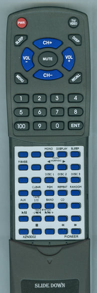 PIONEER CUXR040 Replacement Remote