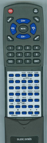 PIONEER XRA-200-DDXJ Replacement Remote