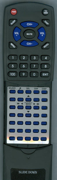 PANASONIC CQDPG655EUC Replacement Remote