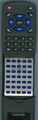 PANASONIC CQDPG615EUC Replacement Remote
