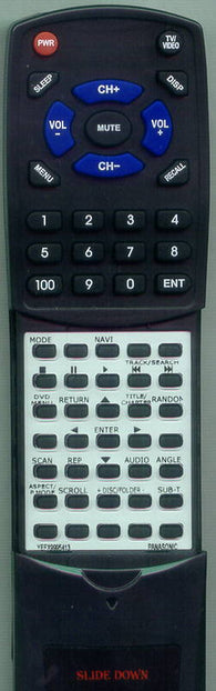 PANASONIC CQVD7001U Replacement Remote