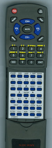 MARANTZ--INSERT RC-11VPS1 Replacement Remote