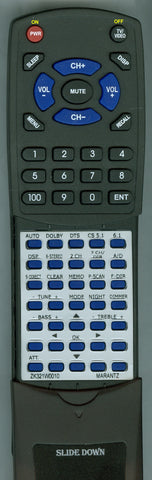 MARANTZ--INSERT ZK321W0010 Replacement Remote