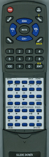 BRITE-VIEW- BV5005HD Replacement Remote